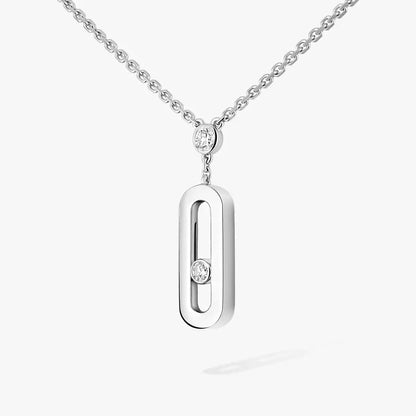 [Miro] Uno Gold Diamant Collier Lang