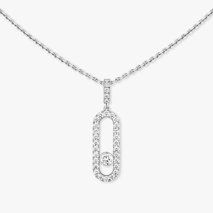 [Miro ]Move Uno Diamantkette aus Roségold