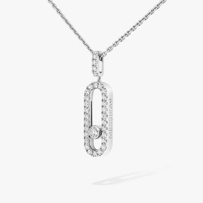 [Miro ]Move Uno Diamantkette aus Roségold