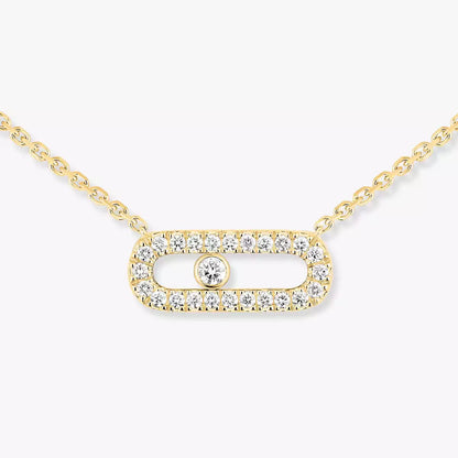 [Miro ]Diamond Necklace Move Uno