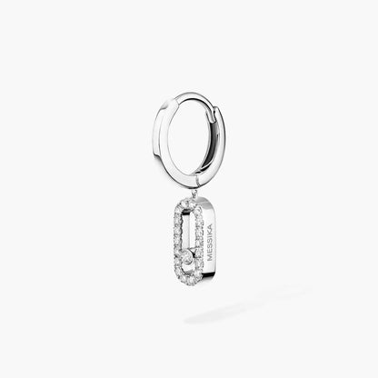 [Miro ]Ohrring mit einem Diamanten Uno