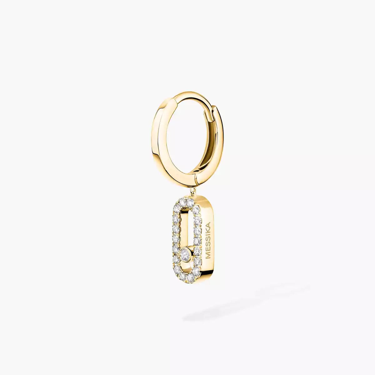 [Miro ]Ohrring mit einem Diamanten Uno