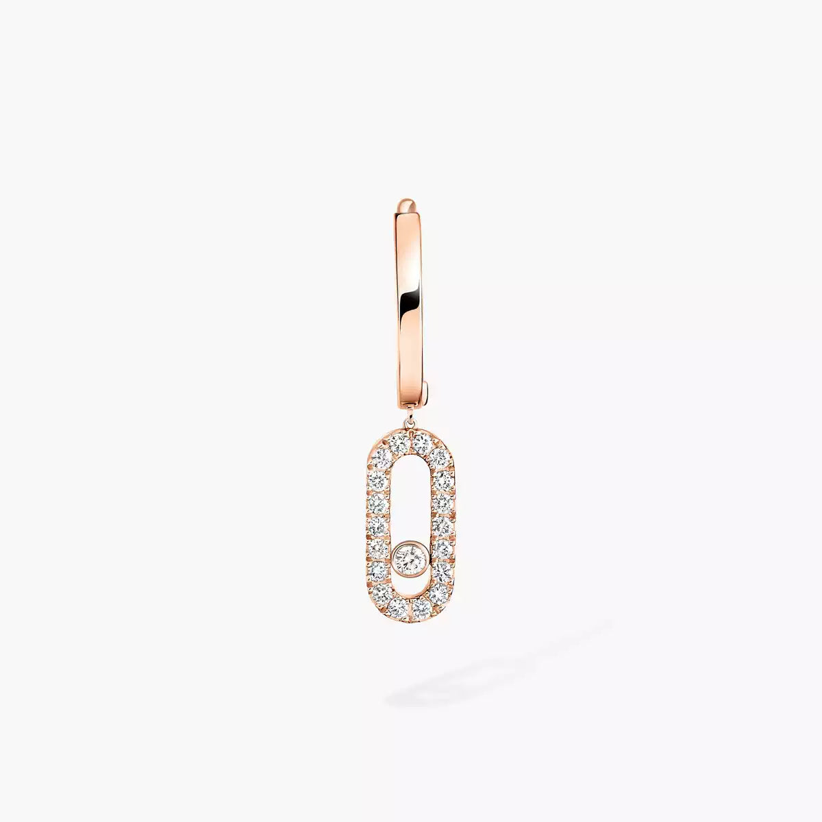 [Miro ]Ohrring mit einem Diamanten Uno