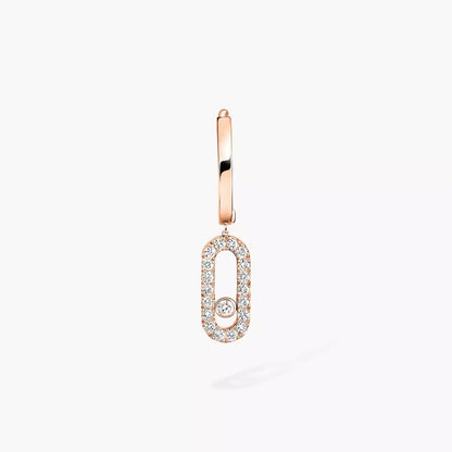 [Miro ]Ohrring mit einem Diamanten Uno