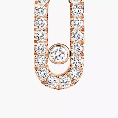 [Miro ]Ohrring mit einem Diamanten Uno