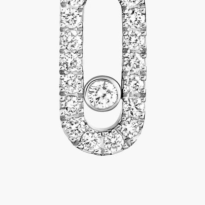 [Miro ]Ohrring mit einem Diamanten Uno
