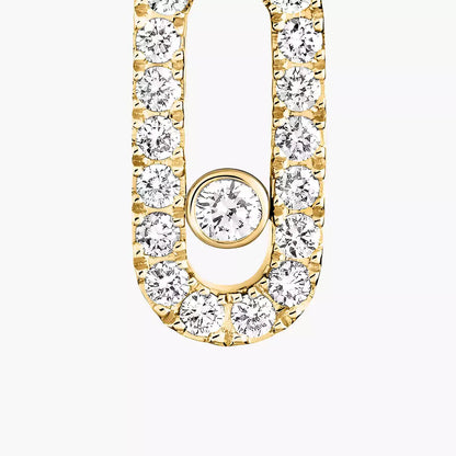 [Miro ]Ohrring mit einem Diamanten Uno