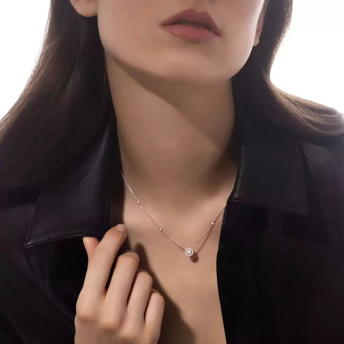 [Miro] Collier mit Diamanten 0,20ct Brillantschliff Joy