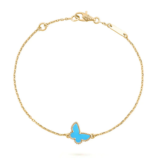 Miro BUTTERFLY TURQUOISE BUTTERFLY BRACELET